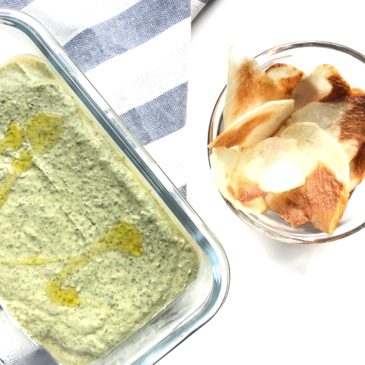 Spinach dip recipe with Greek yogurt