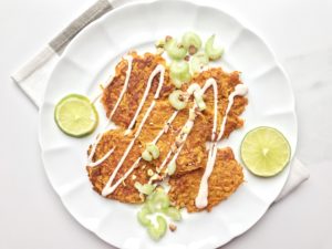 sweet potato fritter